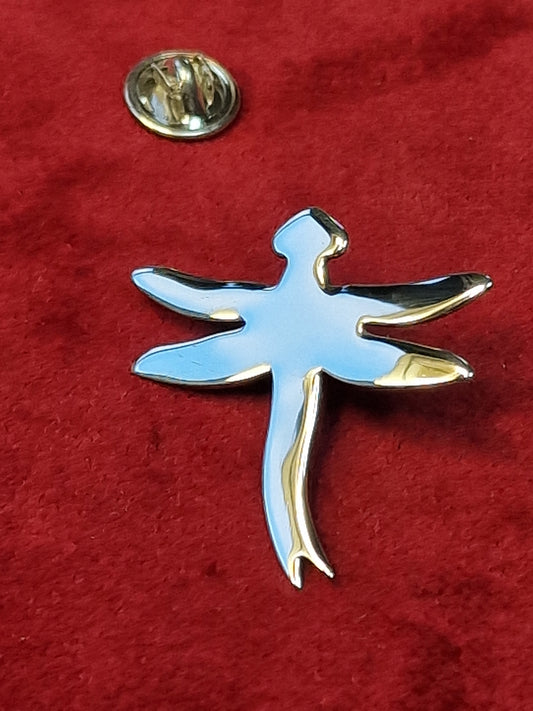 Dragonfly Pin, hand made by Brenton West with .925 and CBW stamped on reverse.